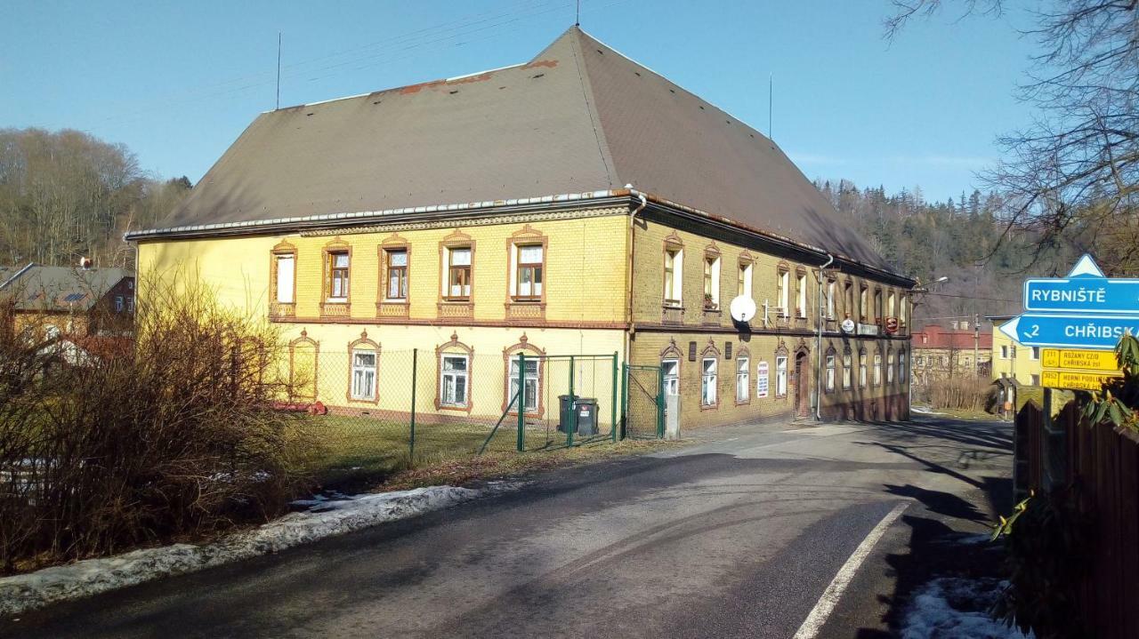 Penzion Sklarska Hospoda Chřibská المظهر الخارجي الصورة