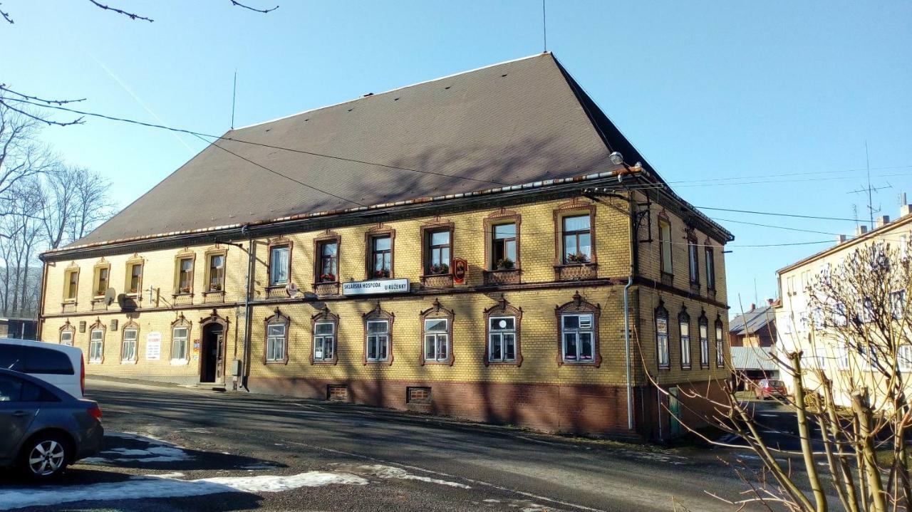 Penzion Sklarska Hospoda Chřibská المظهر الخارجي الصورة